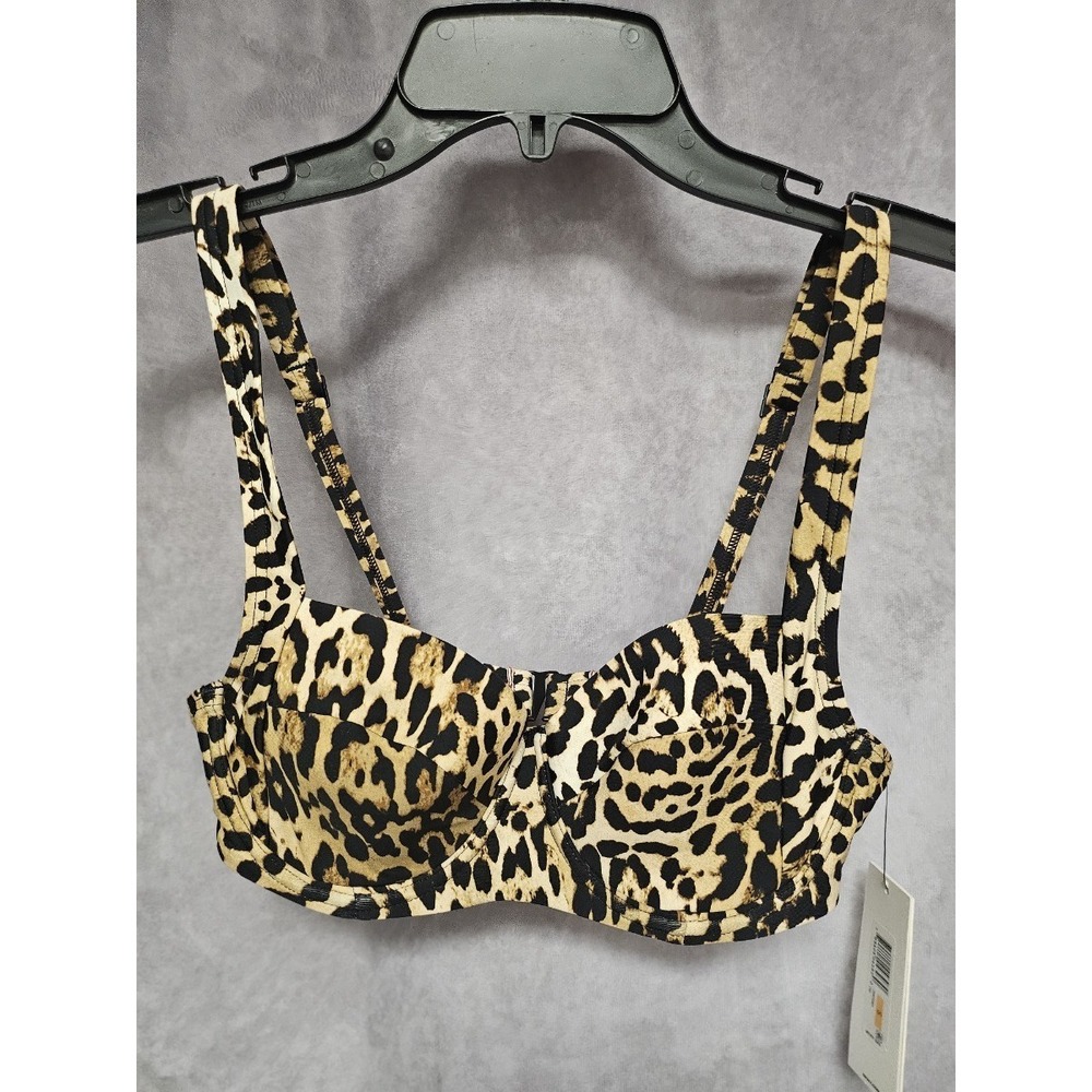 DKNY size size S womens brown bikini top (S92)